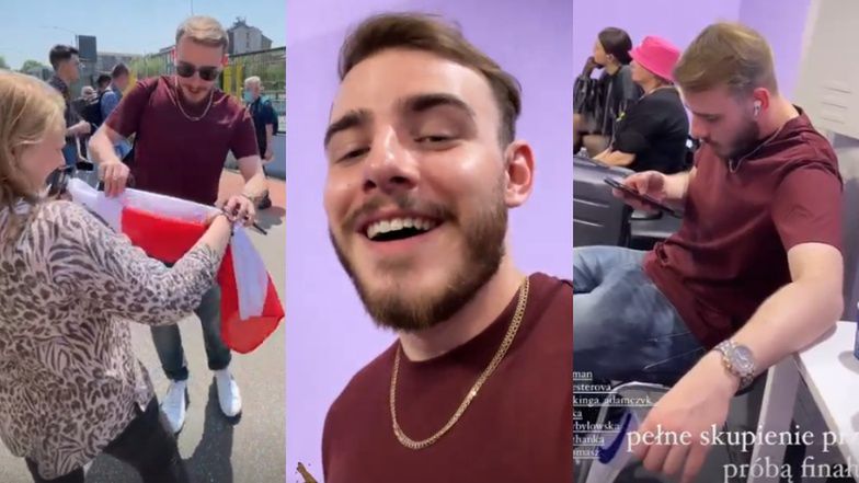 Krystian Ochman przed finałem Eurowizji