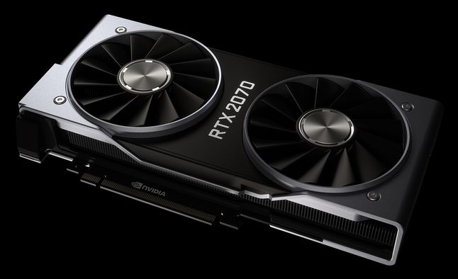 GeForce'y serii RTX 20 nie okazały się takim hitem, jak chciałaby tego Nvidia. Sprzedają się słabo. Źródło: Materiały prasowe Nvidia
