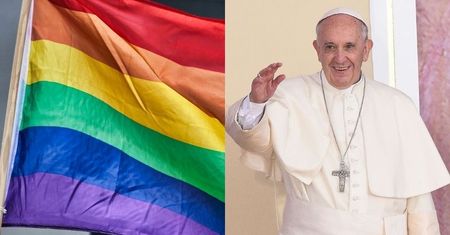 Papież Franciszek wspiera związki partnerskie osób homoseksualnych: "Są dziećmi Boga i MAJĄ PRAWO do życia w rodzinie"