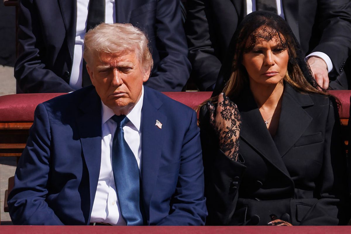 Co powiedziała Melania Trump? Dzięki niej prezydent USA uniknął niezręcznej sytuacji