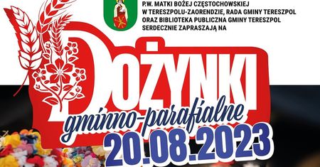 Dożynki w Tereszpolu 2023. Wystąpią: Megustar, Nowator