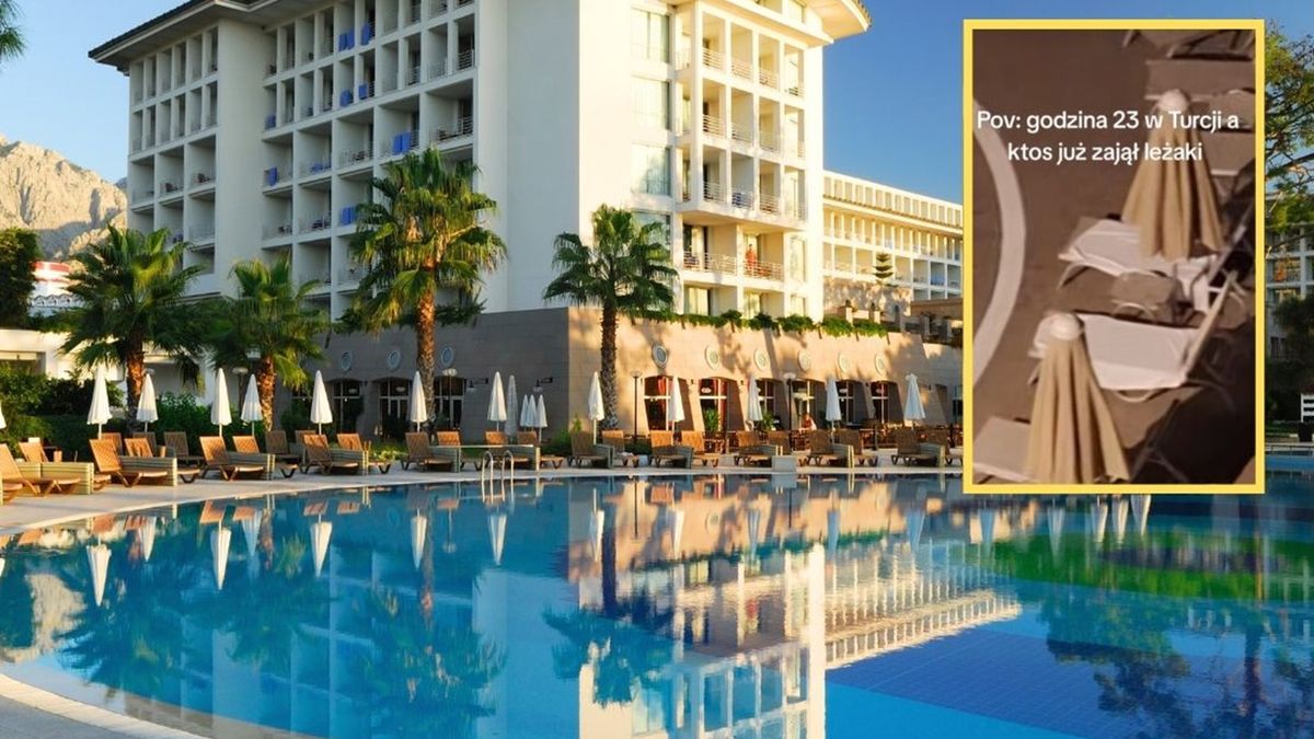 Pokazał absurdalne zajmowanie leżaków tuż przed północą