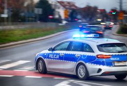 Nie chciał się zatrzymać. Po chwili padły strzały