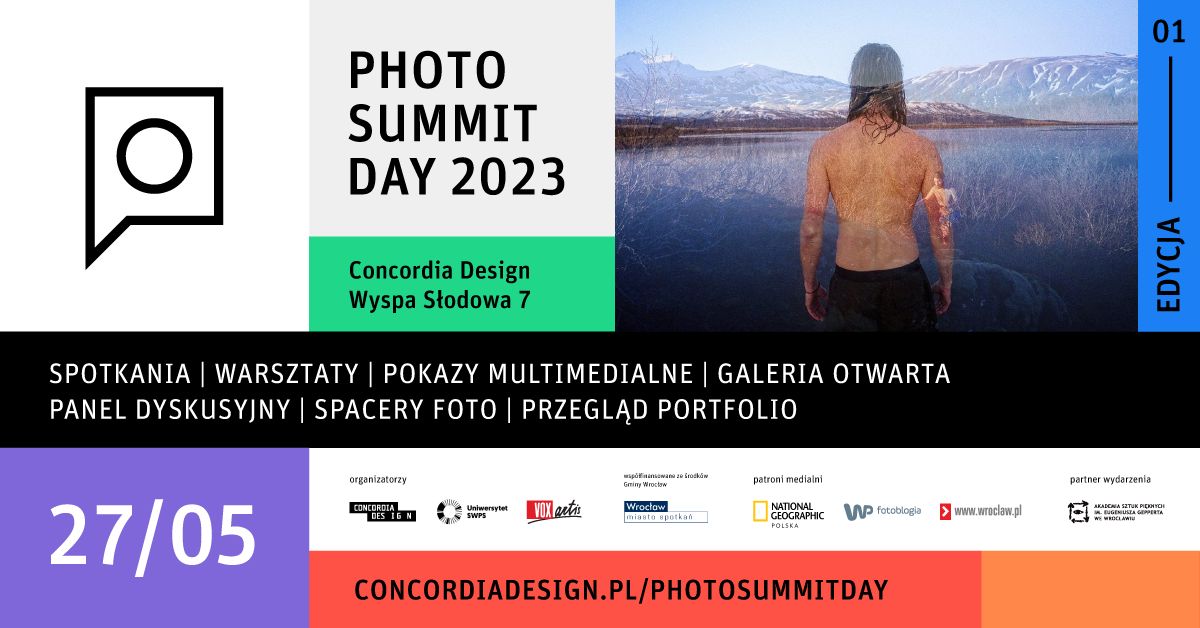 Photo Summit Day odbędzie się w dniach 26-27.05.2023 we Wrocławiu.
