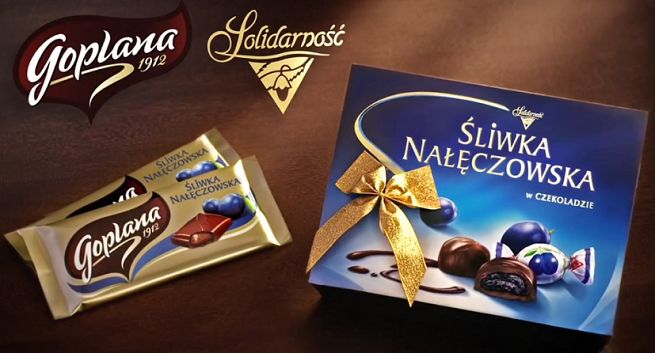 „Delektuj się podwójną przyjemnością” w reklamach słodyczy Goplana i Solidarność (wideo)