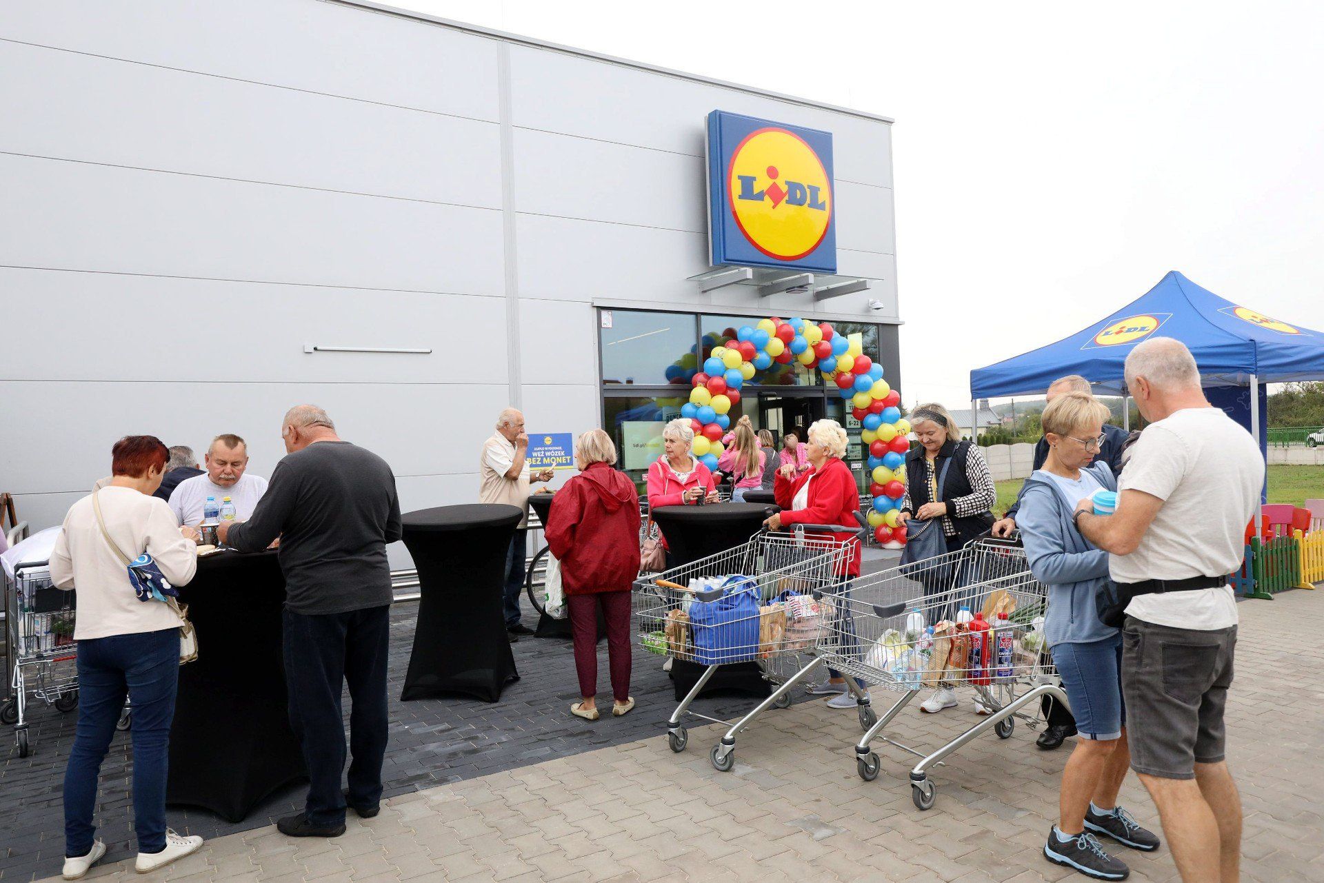 Nowy sklep Lidl na Mazowszu