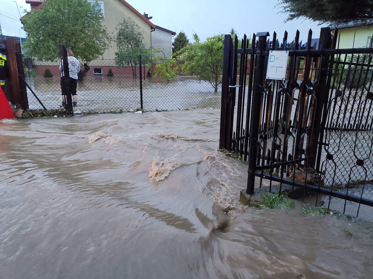 Mazowsze. Podtopienia po nawałnicach