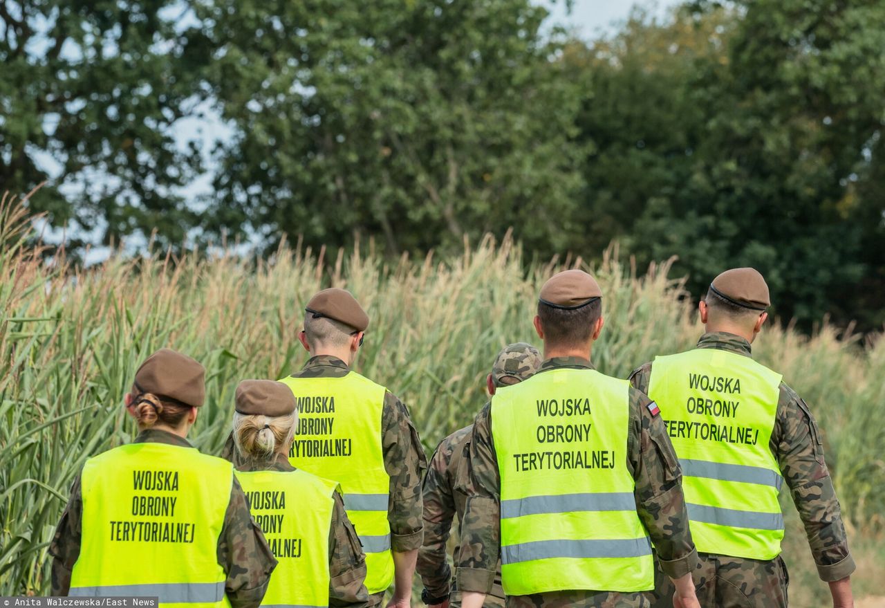 Żołnierze WOT na Lubelszczyźnie. Poszukują szczątków pocisków