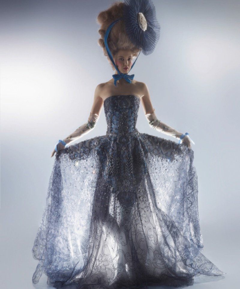 Niech żyje królowa! Duet Karl Lagerfeld i Lindsey Wixson 6