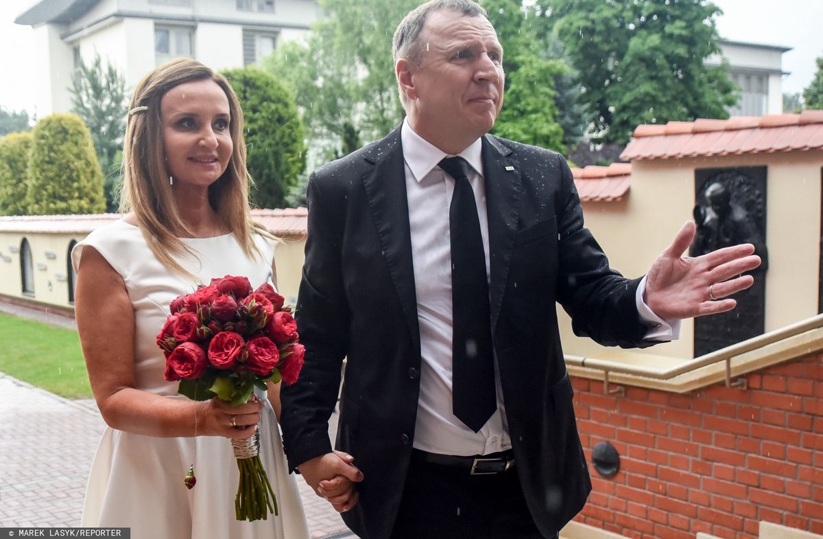 Ostra krytyka po ślubie Jacka Kurskiego. Prezes TVP komentuje