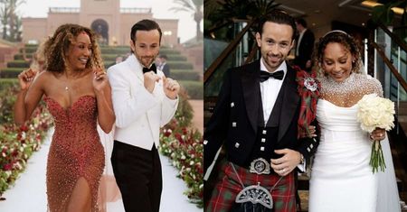 Mel B wzięła DRUGI ślub z trzecim mężem. Na marokańską ceremonię wybrała CZERWONĄ suknię