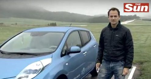 Ben Collins testuje Nissana Leaf [wideo]