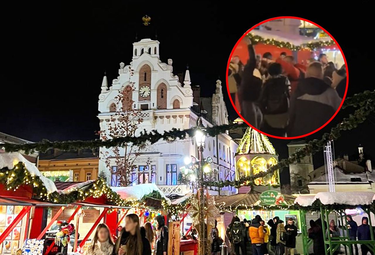 Na rzeszowskim jarmarku wybrzmiało disco polo. Nagranie krąży po sieci