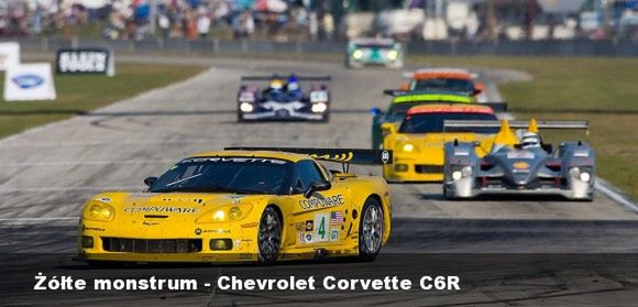 Żółte monstrum - Chevrolet Corvette C6R