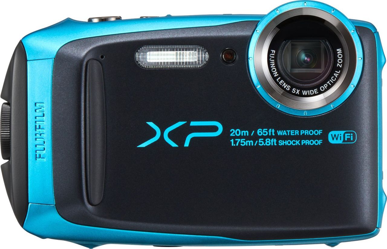 Z aparatem Fujifilm FinePix XP120 można nurkować do głębokości 20 metrów. Sprzęt jest też odporny na mróz i wstrząsy