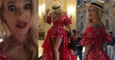 Doda w SZESNASTU FALBANACH z bandanek "siedzi koło pana Kenzo" (ZDJĘCIA)