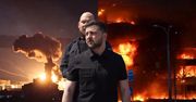 Kule ognia w Kijowie. Nagrania z potężnego ataku Rosjan