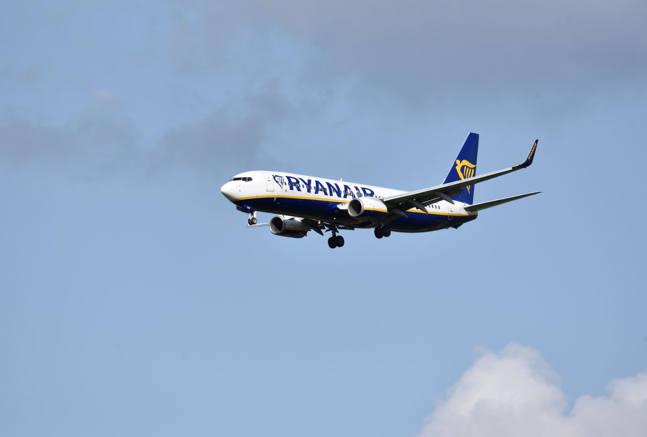 Ryanair passengers stranded after flight rerouted by winds