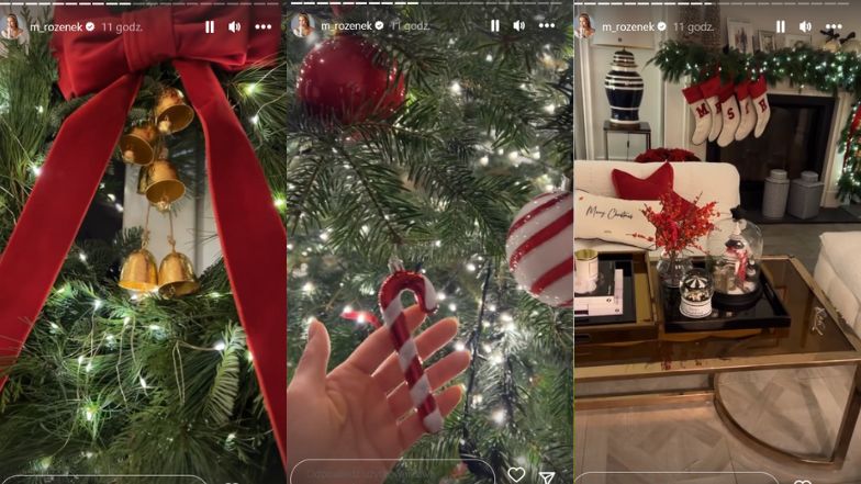 Małgorzata Rozenek już udekorowała dom na święta