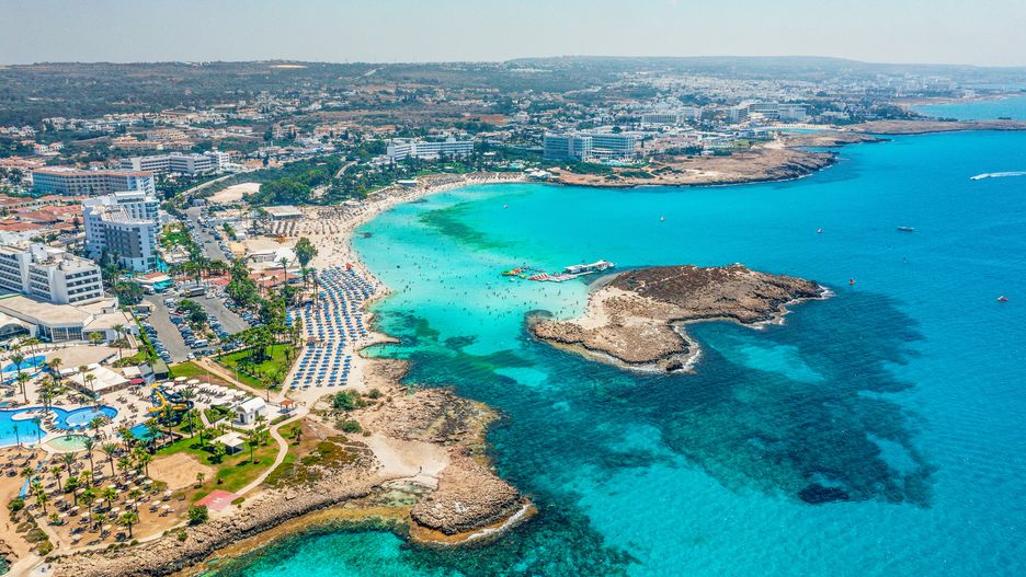 Nissi Beach, to jedna z piękniejszych cyprysjkich plaż