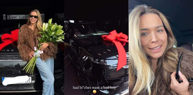 Sandra Kubicka chwali się NOWYM AUTEM za 600 tysięcy złotych! "Niegrzeczne s*ki pragną niegrzecznego chłopca" (FOTO)