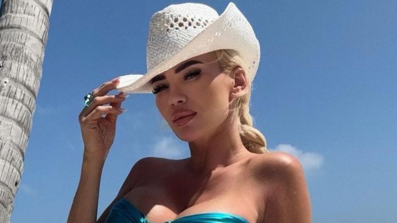 Izabela Macudzińska pozuje w bikini 