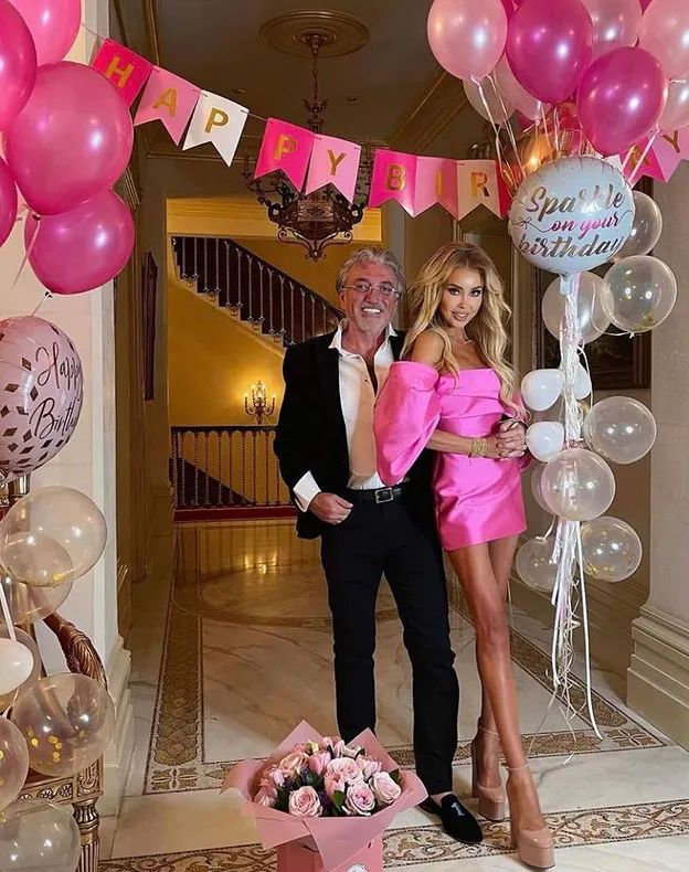 Julia Dybowska i Robert Tchenguiz