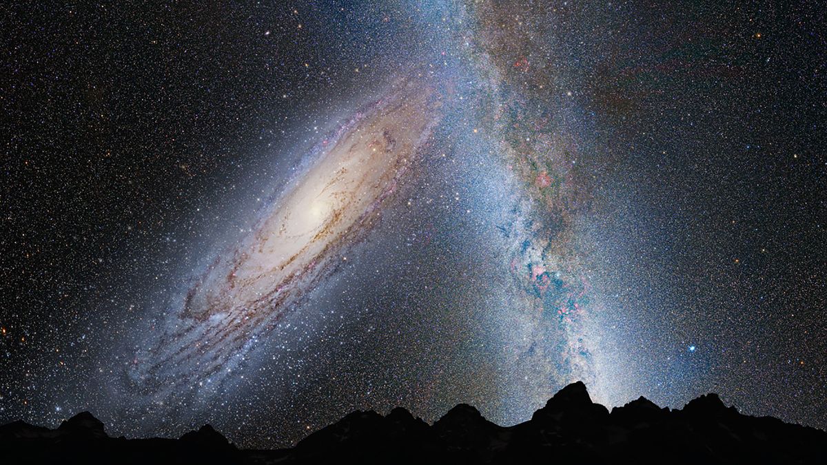Droga Mleczna uderzy w Andromedę. Teleskop Hubble’a zaobserwował nadchodzącą katastrofę 1