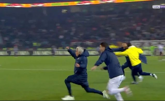 Jose Mourinho's Wild Joy