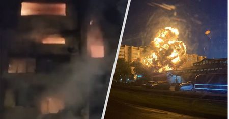 Koszmar w Rosji. Ludzie skakali z okien wieżowca