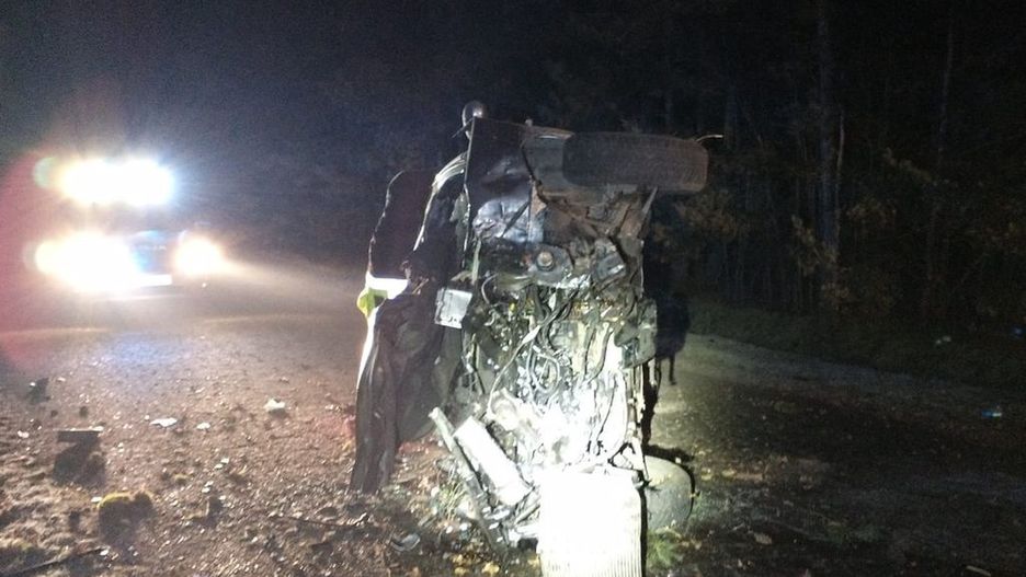 Wypadek w miejscowości Borki Walkowskie
