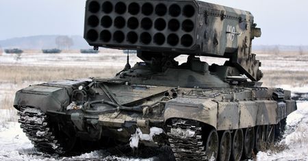 Przeciwpancerny pocisk kierowany Skif. W starciu z budzącym trwogę TOS-1A