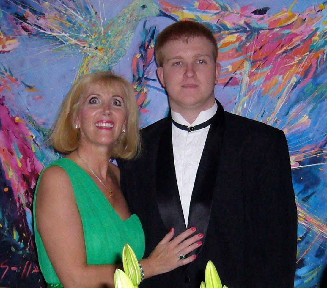 Rory Callum Sykes with mom