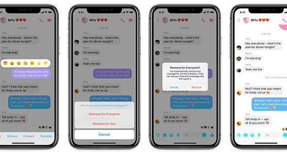 Messenger wprowadza w Polsce funkcję Unsend. 10 minut na usunięcie wysłanej wiadomości