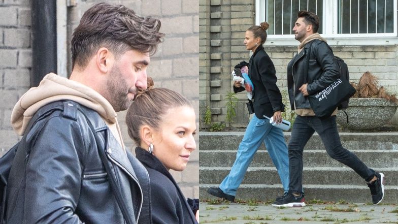 Anna Lewandowska i Rafał Maserak