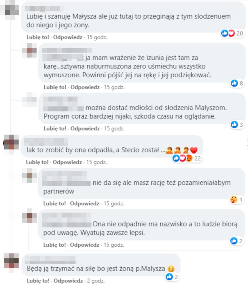 Fani komentują sytuację wokół Izabeli Małysz w "Tańcu z gwiazdami"  