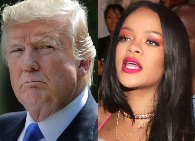 Rihanna ostro o Donaldzie Trumpie: "Najbardziej CHORY PSYCHICZNIE człowiek w Ameryce"