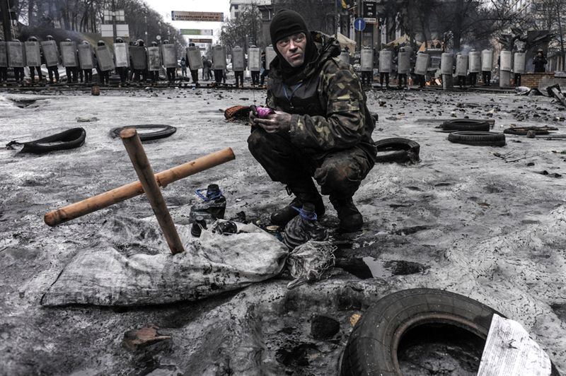 Jakub Szymczuk opowie o fotografowaniu na Majdanie 1
