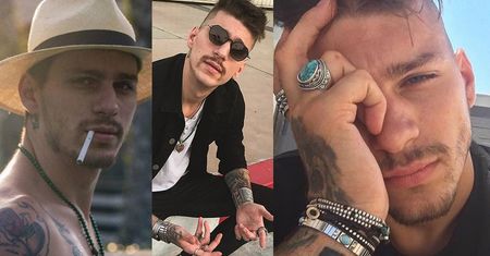 CIACHO TYGODNIA: Stefanos Milatos - wytatuowany model z Grecji (ZDJĘCIA)