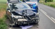 Karambol w Radziejowie. 29-latek stracił panowanie nad BMW