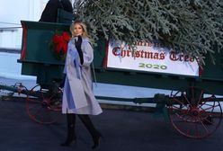 Melania Trump przyjęła świąteczną choinkę. "Kogo obchodzą święta?"