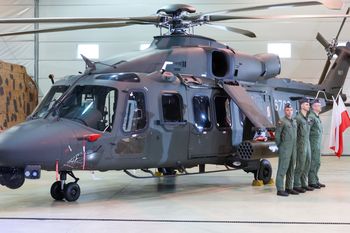 AW-149 produkowane w Polsce. Pierwszy śmigłowiec przekazany