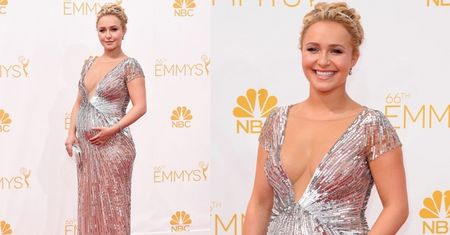 Ciężarna Hayden Panettiere na rozdaniu Emmy! (ZDJĘCIA)