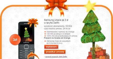 Orange zatrzymuje czas i daje bonusy za doładowania