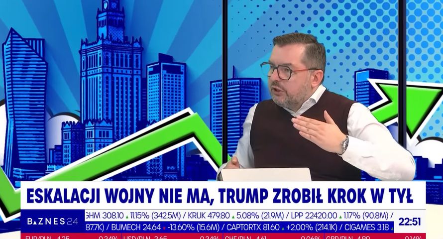 Biznes24 bez Blajera. "Dziękuję widzom, ale na pewno ich nie zostawiam"