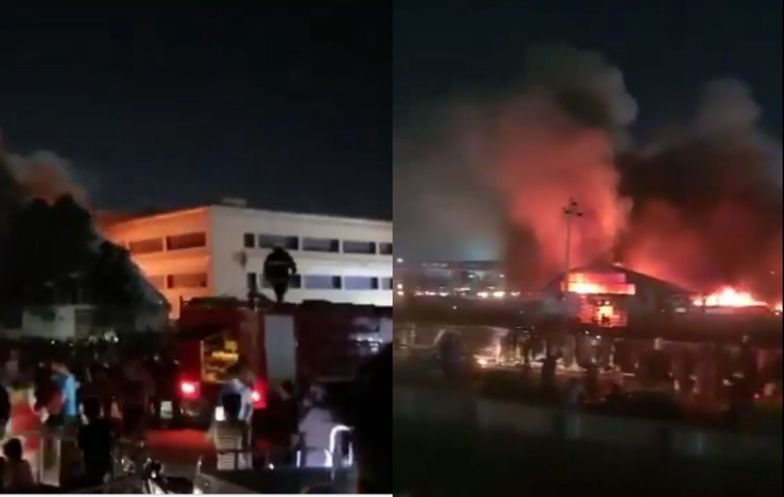 Irak. Spłonął szpital zakaźny. Ponad 50 osób nie żyje
