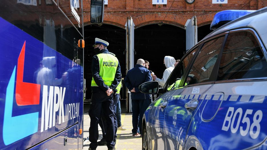 MPK Wrocław policja