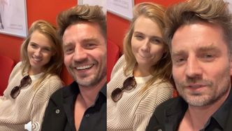 Agnieszka Kaczorowska i Marcin Rogacewicz flirtują na Instagramie: "Mam ODCIŚNIĘTE CIAŁO po treningu z tobą"