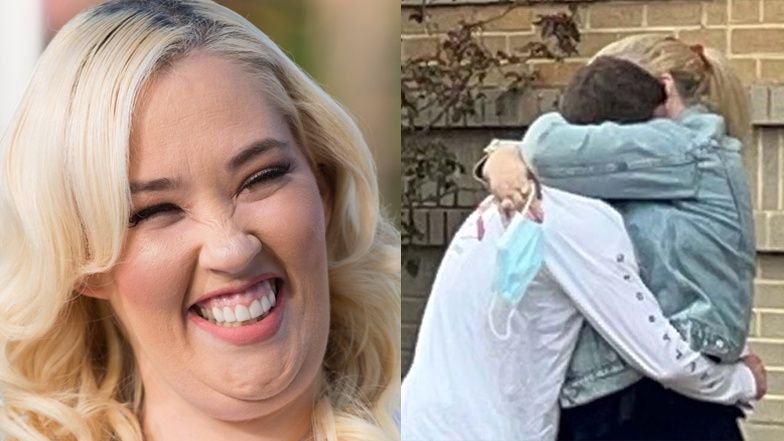 Szczęśliwa Mama June czule wita ukochanego 