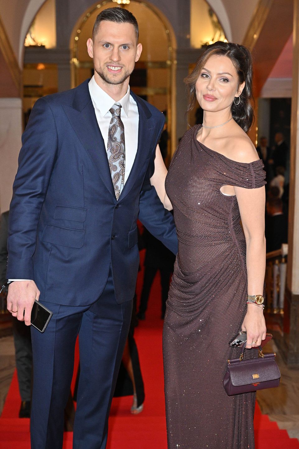 Mateusz Ponitka i Dorota Trojanowska na Gali Mistrzów Sportu